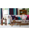 Tela HAMV131513-amizilia velvets-lagoon raspberry loganberry Harlequin