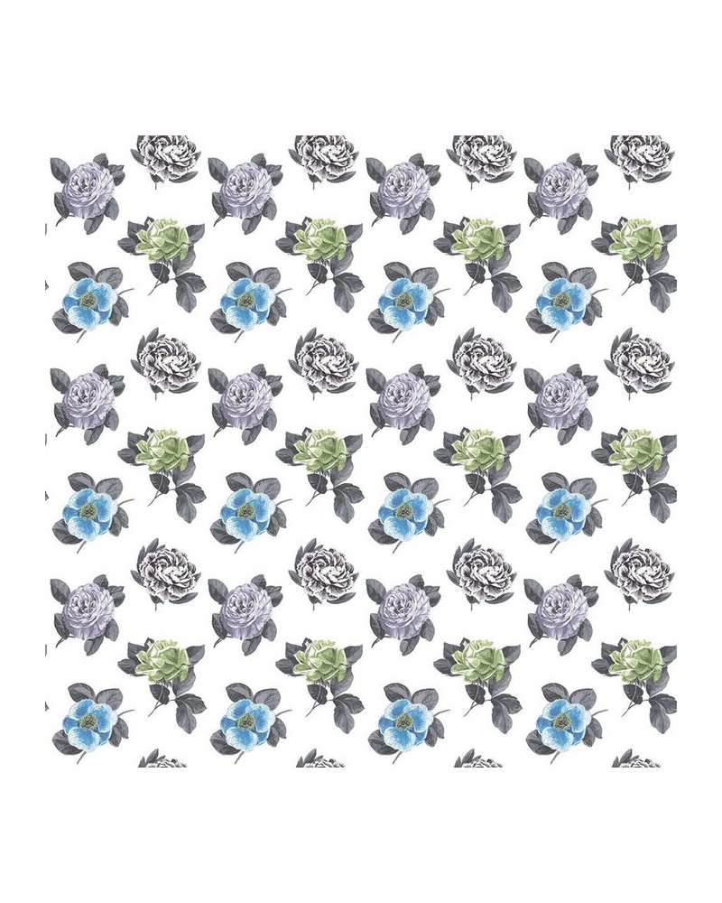 Papel Pintado P601-03 PAVONIA - COBALT - Designers Guild
