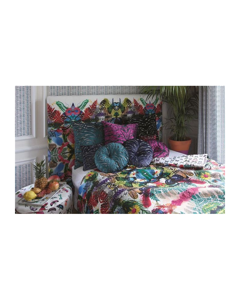 Tela FCL2275-01 CARIBE - PERROQUET CHRISTIAN LACROIX