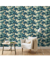 Papel Pintado Raphael 444-66 Dark Blue - SANDBERG