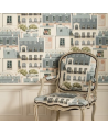 Tela 04907-01 LETS TOITS DE PARIS VERT DE GRIS MANUEL CANOVAS