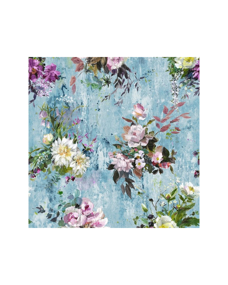 Papel Pintado PDG717-03 Aubriet Salte Blue - Designers Guild Papel Pintado PDG717-03 Aubriet Salte Blue - Designers Guild
