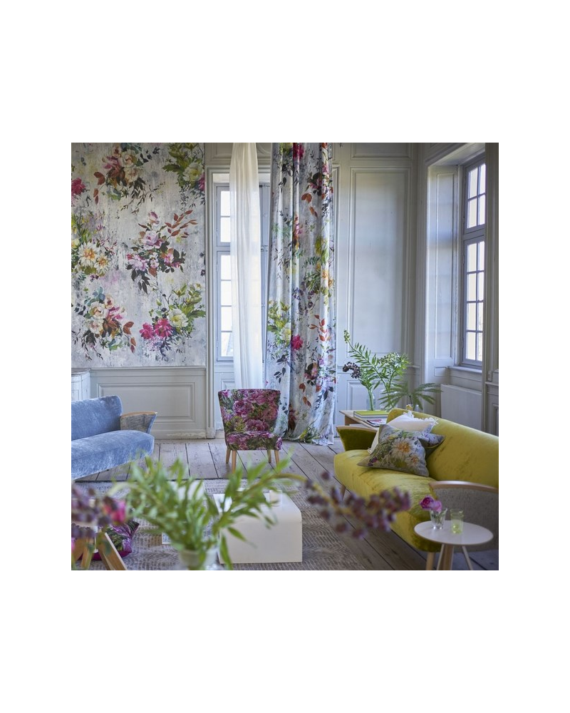 Tela FDG2559-02 Aubriet Amethyst Designers Guild