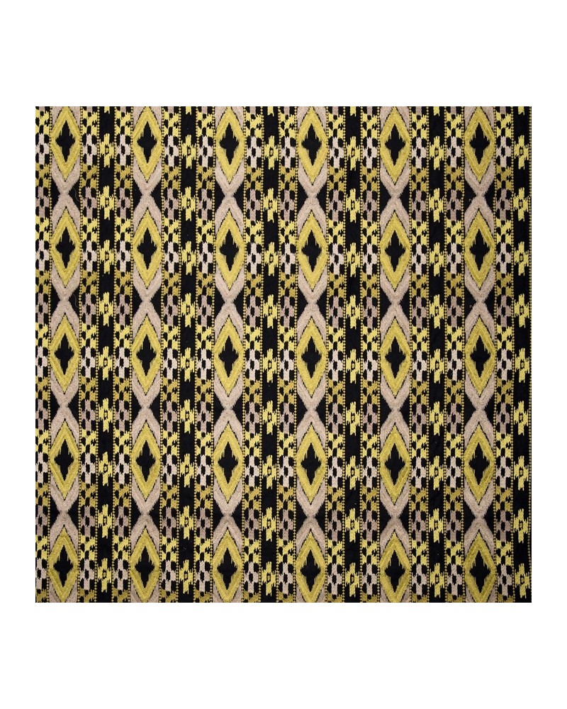 Tela GDT-5403-004 Queen Negro Amarillo GASTON Y DANIELA Tela GDT-5403-004 Queen Negro Amarillo GASTON Y DANIELA