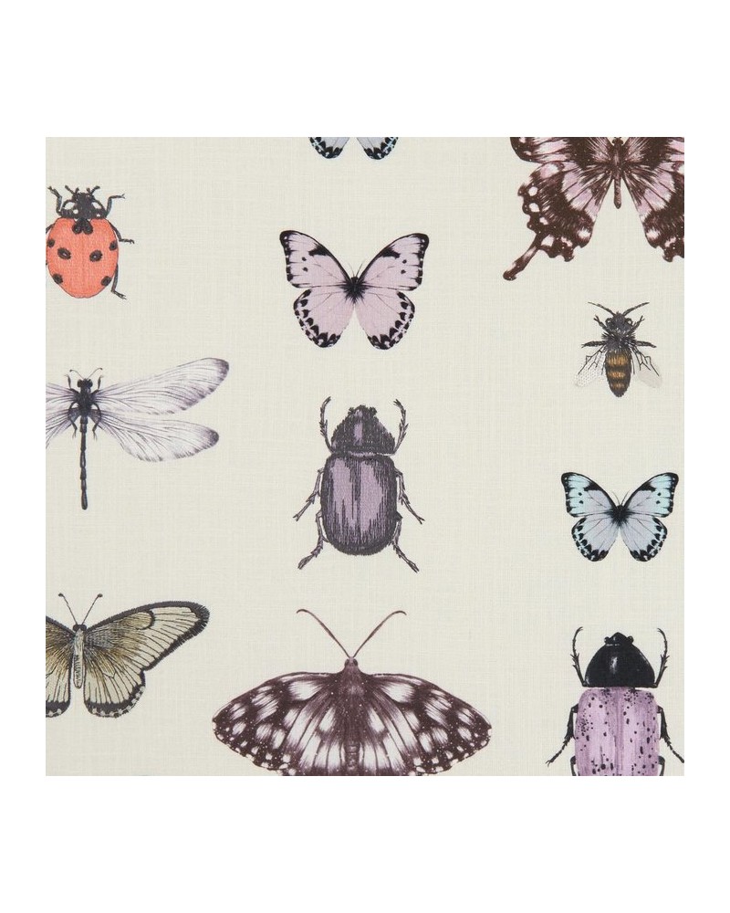 Tela F1093-03 PAPILIO HEATHER IVORY CLARKE & CLARKE Tela F1093-03 PAPILIO HEATHER IVORY CLARKE & CLARKE