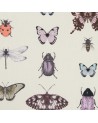 Tela F1093-03 PAPILIO HEATHER IVORY CLARKE & CLARKE