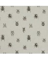 Tela F1095-01 BEETLE CHARCOAL NATURAL CLARKE & CLARKE