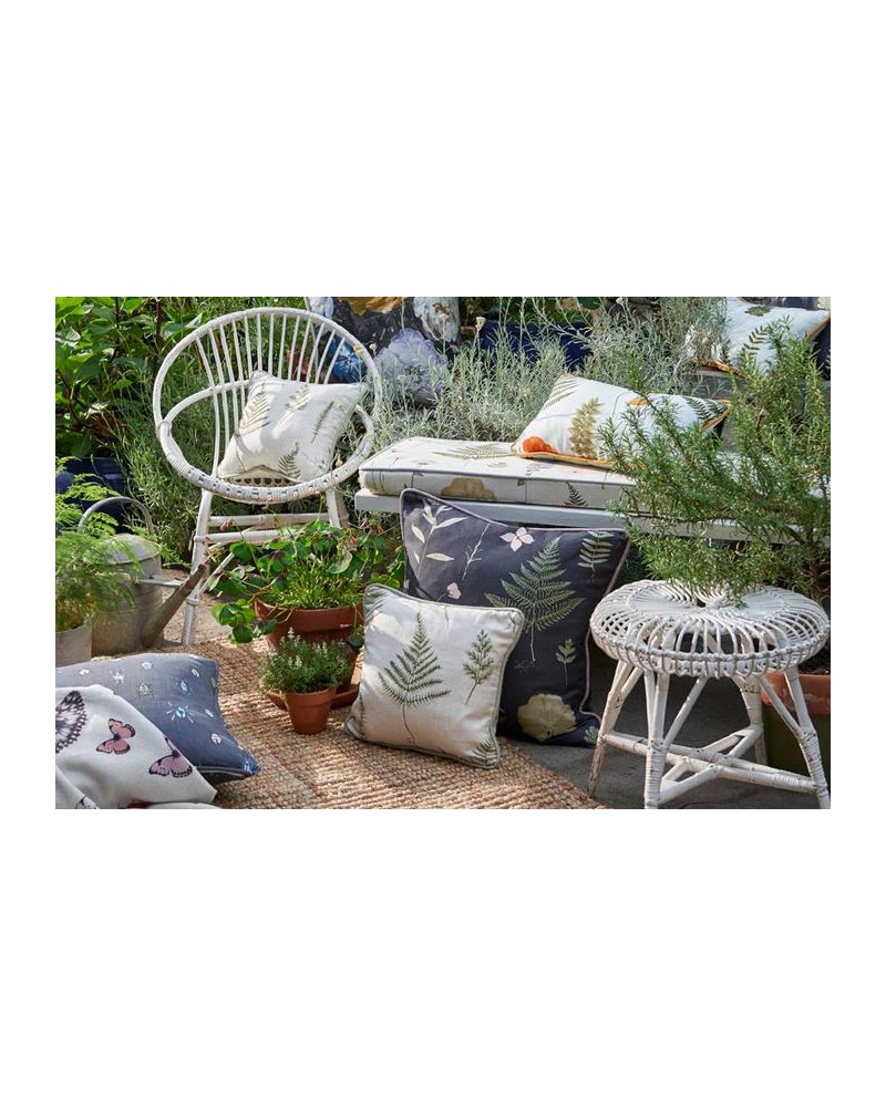 Tela F1089-03 HERBARIUMM HEATHER EBONY CLARKE & CLARKE