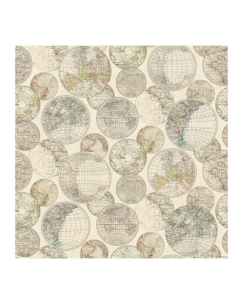 Papel Pintado NO 5 - Maps R13881 - REBEL WALLS Papel Pintado NO 5 - Maps R13881 - REBEL WALLS