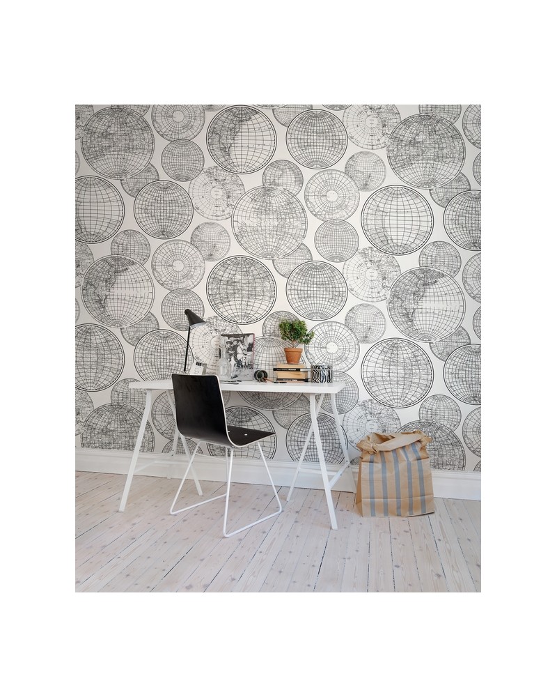 Papel Pintado NO 5 - Maps R13882 - REBEL WALLS