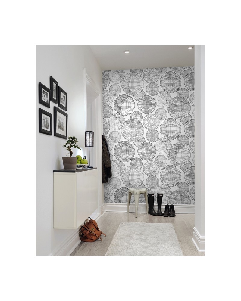 Papel Pintado NO 5 - Maps R13882 - REBEL WALLS