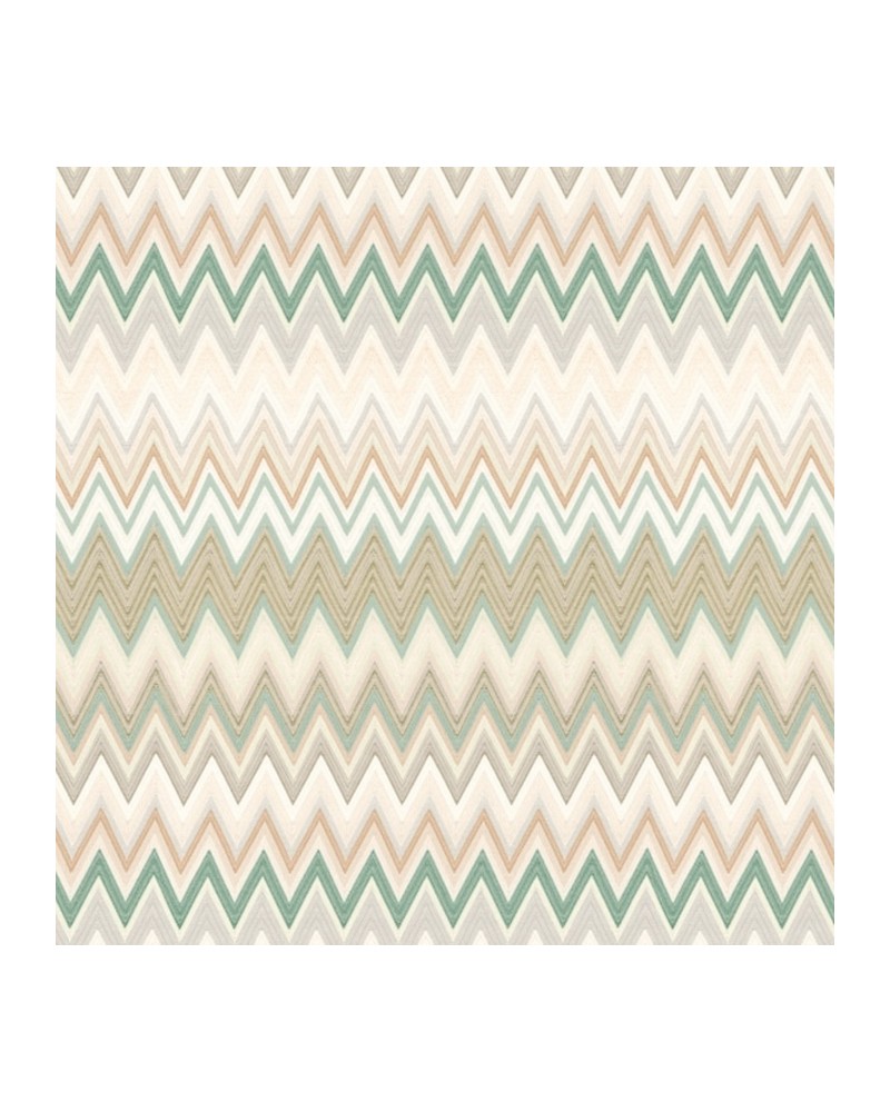Papel Pintado ZIG ZAG MULTICOLORE-10065 - MISSONI HOME