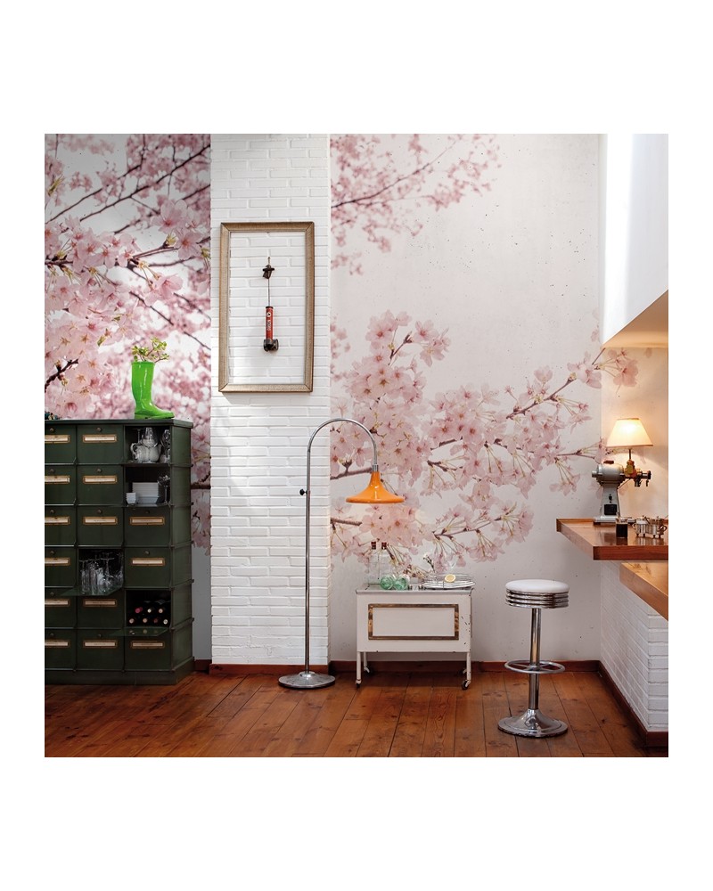 Papel Pintado 6500306 BLOSSOM ALMOND TREE PINK - COORDONNE