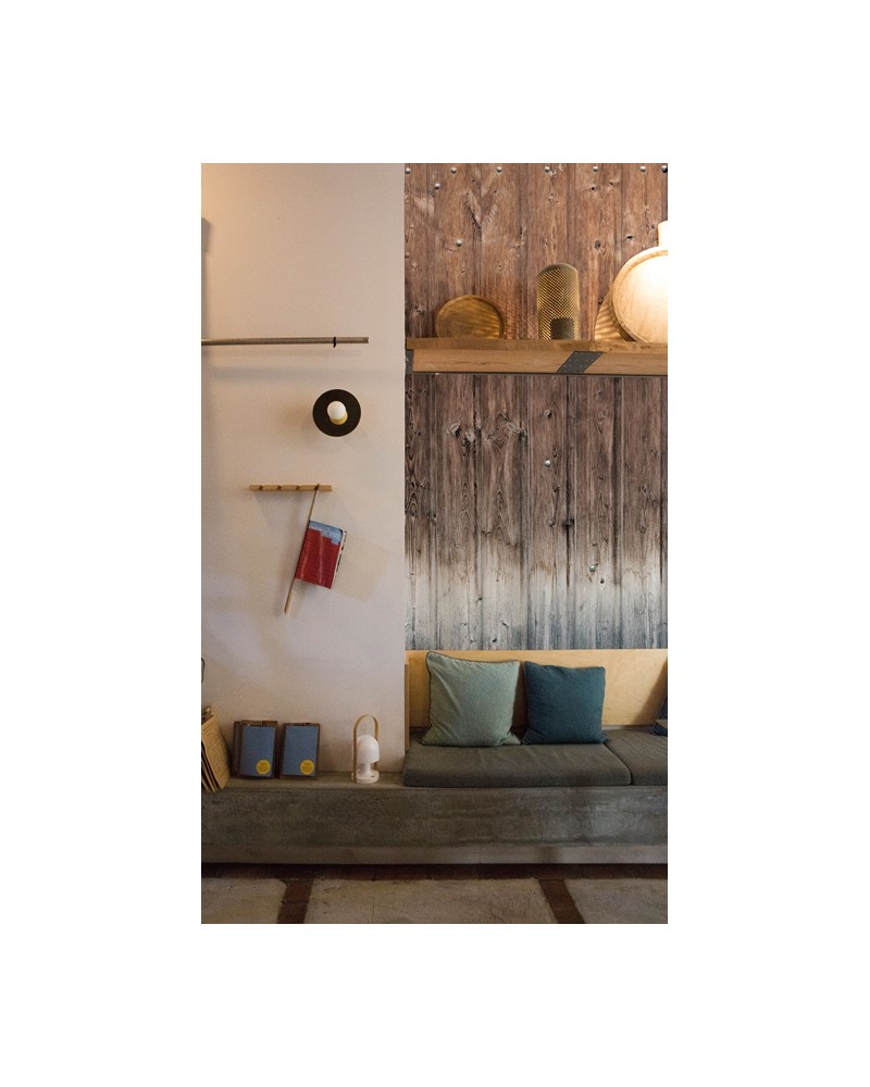 Papel Pintado 6500408 WOODEN WALL GREY - COORDONNE