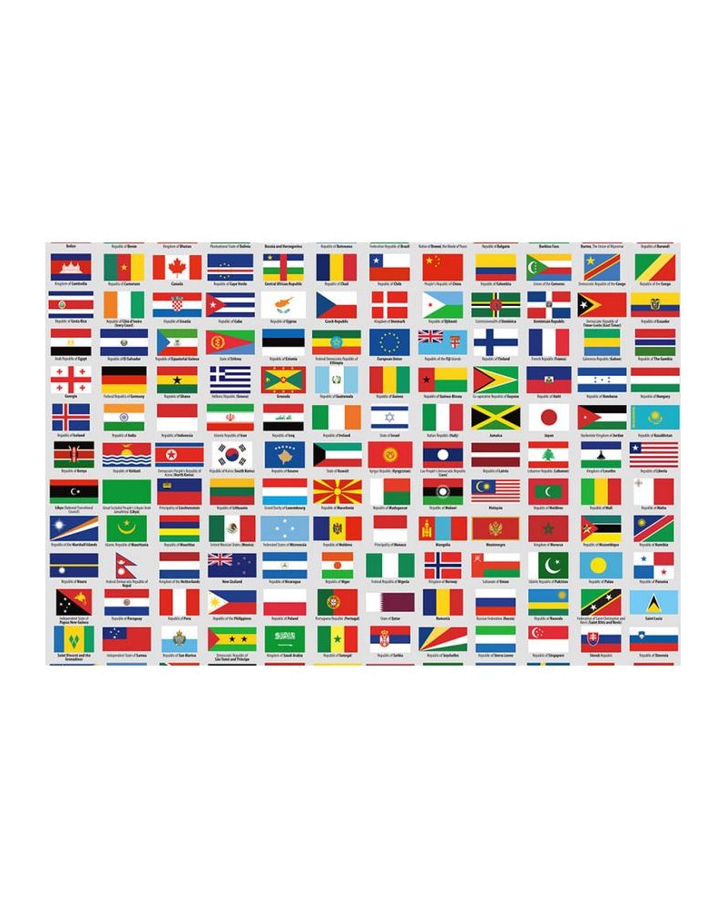 Papel Pintado R10741 Flags of Sovereign States - REBEL WALLS Papel Pintado R10741 Flags of Sovereign States - REBEL WALLS