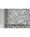 Papel Pintado R11513 Books, white - REBEL WALLS