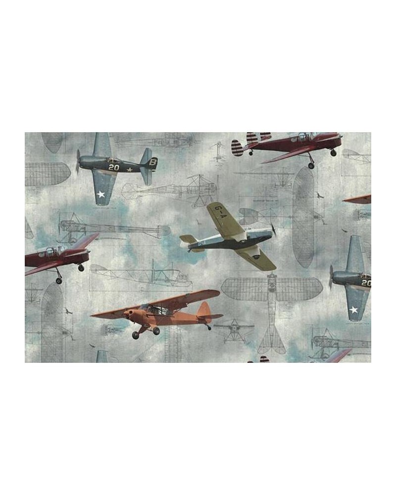 Papel Pintado R15211 Aero Show - REBEL WALLS Papel Pintado R15211 Aero Show - REBEL WALLS