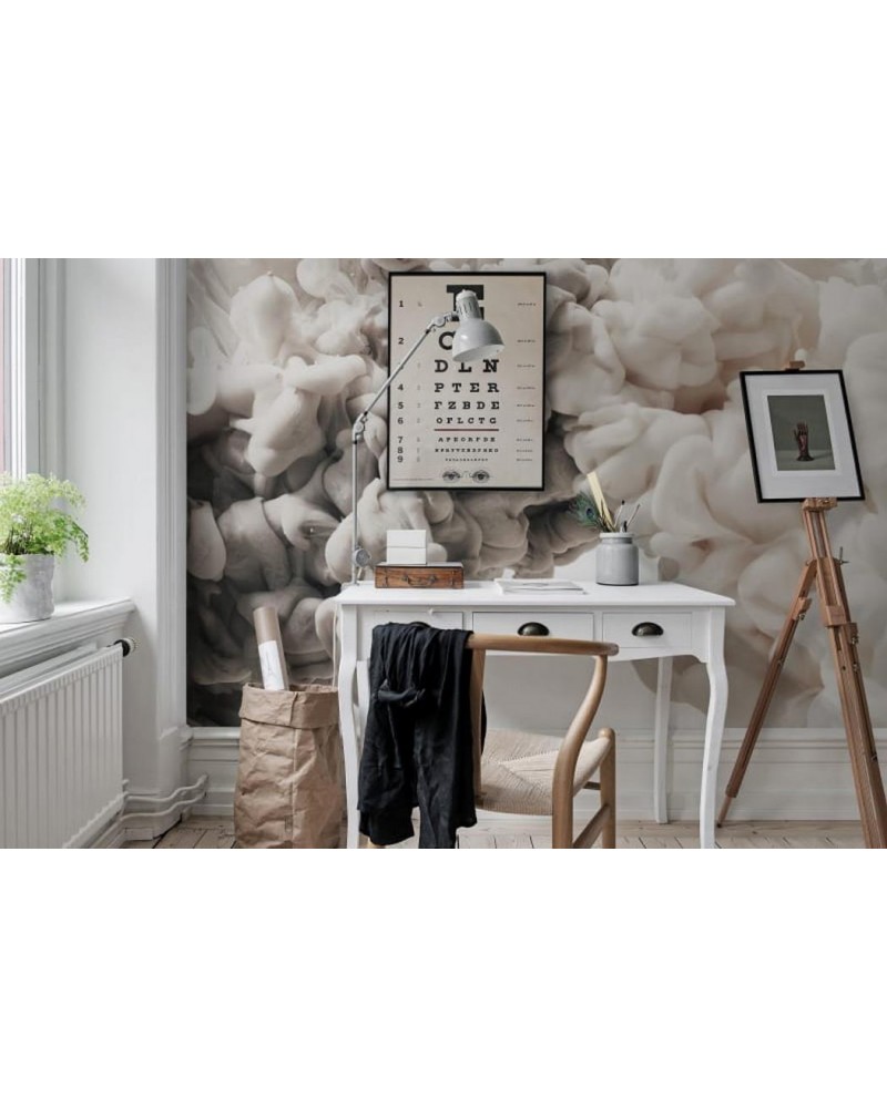 Papel Pintado R15452 Frozen Moment, Cream - REBEL WALLS