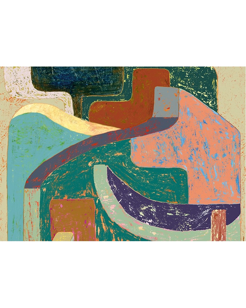 Papel Pintado MEDITERRANEAN MARKS WDMA1702 - WALL AND DECO