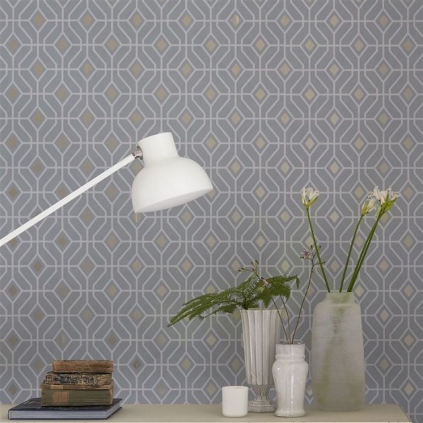 Papel Pintado PDG1026/08 LATERZA SHELL - Designers Guild