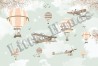 Papel Pintado Amelia Earhart I - LITTLE HANDS