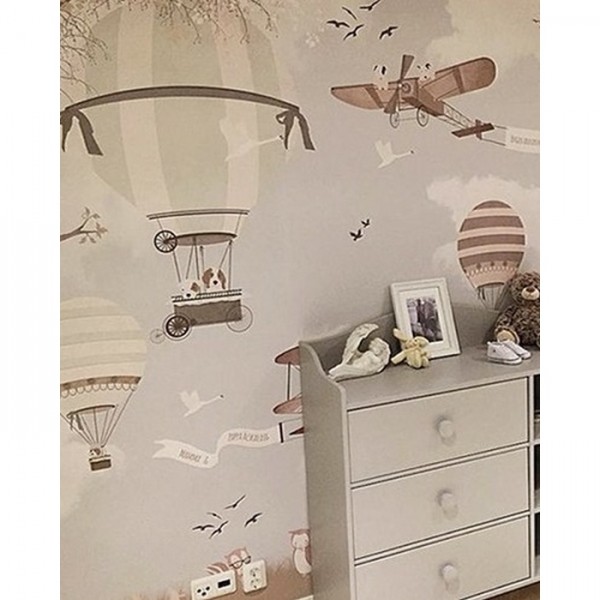 Papel Pintado Amelia Earhart II - LITTLE HANDS Papel Pintado Amelia Earhart II - LITTLE HANDS