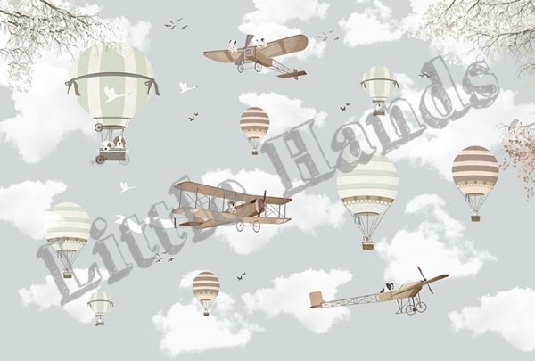 Papel Pintado Amelia Earhart II - LITTLE HANDS