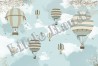 Papel Pintado Balloon Ride II - LITTLE HANDS