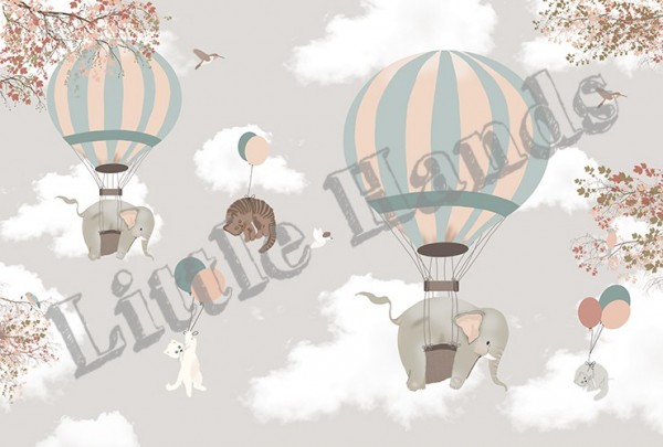 Papel Pintado Falling III - LITTLE HANDS