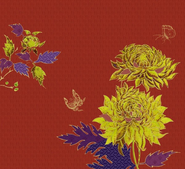 Papel Pintado FLAMBOYANT INKISNN16 - INKIOSTRO BIANCO