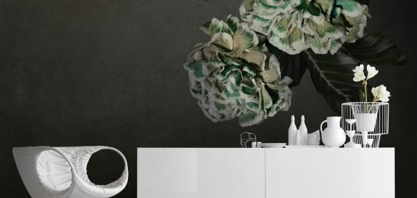 Papel Pintado HERA INKDQEK1601 - INKIOSTRO BIANCO