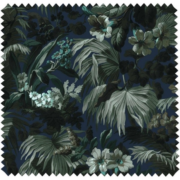 Tela LIMERENCE COTTON-LINEN - INK HOUSE OF HACKNEY Tela LIMERENCE COTTON-LINEN - INK HOUSE OF HACKNEY