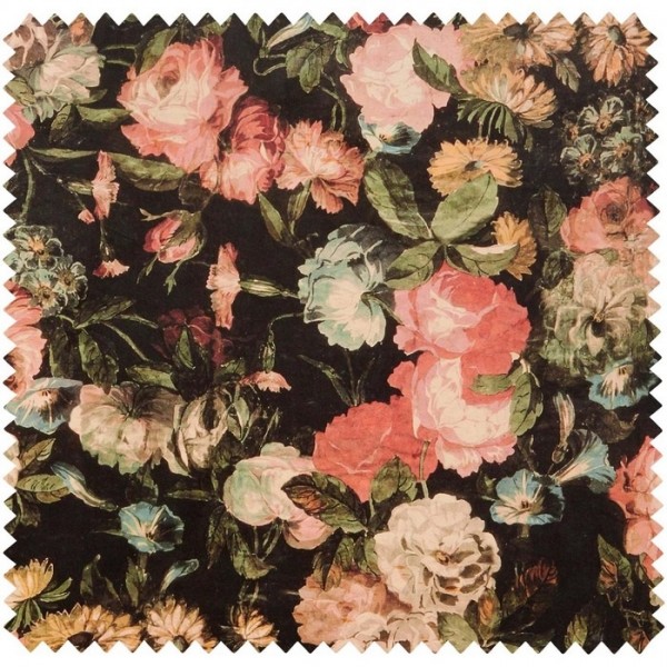 Tela MIDNIGHT GARDEN VELVET - MULTI HOUSE OF HACKNEY Tela MIDNIGHT GARDEN VELVET - MULTI HOUSE OF HACKNEY