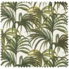 Tela PALMERAL COTTON-LINEN - OFF-WHITE-GREEN HOUSE OF HACKNEY