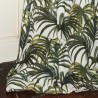 Tela PALMERAL COTTON-LINEN - OFF-WHITE-GREEN HOUSE OF HACKNEY