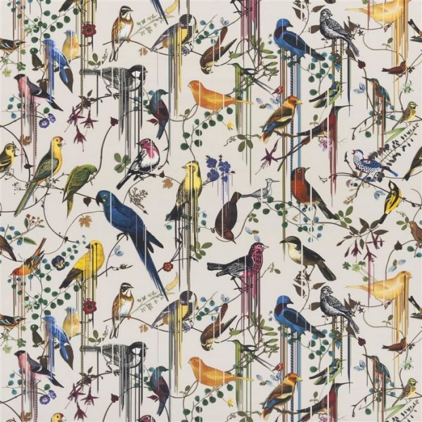 Tela FCL7024/03 BIRDS SINFONIA-JONC CHRISTIAN LACROIX Tela FCL7024/03 BIRDS SINFONIA-JONC CHRISTIAN LACROIX