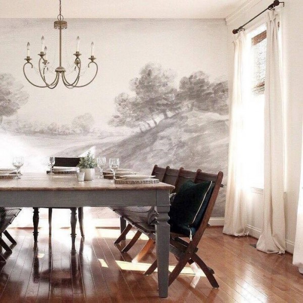 Papel Pintado SHADED LANDSCAPE MURAL - ANEWALL Papel Pintado SHADED LANDSCAPE MURAL - ANEWALL