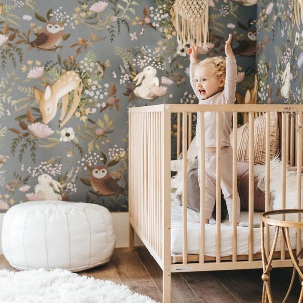 Papel Pintado OH DEER MURAL DARK - ANEWALL