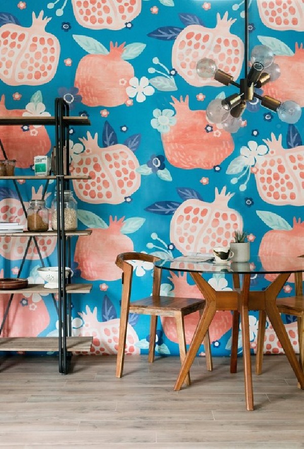 Papel Pintado POMEGRANATE MURAL - ANEWALL