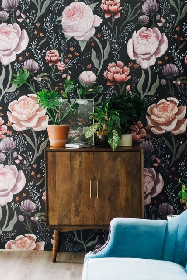 Papel Pintado ROSE LE SOIR MURAL - ANEWALL