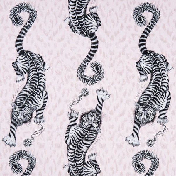 Tela Tigris Pink F1114-03 CLARKE & CLARKE Tela Tigris Pink F1114-03 CLARKE & CLARKE