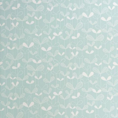 Papel Pintado MISP1257 SAPLINGS Pale-Aqua - MISSPRINT