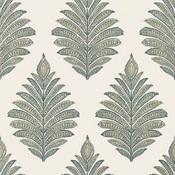 Papel Pintado PALAMPORE LEAF AT78723 Robin´s Egg Beige - ANNA FRENCH Papel Pintado PALAMPORE LEAF AT78723 Robin´s Egg Beige - ANNA FRENCH