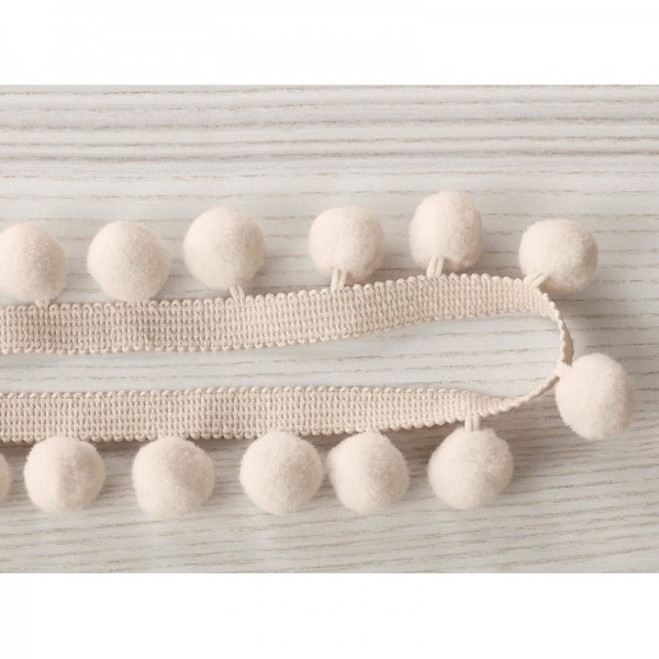 Papel Pintado T79 01 pom pom braid snow - VILLANOVA Papel Pintado T79 01 pom pom braid snow - VILLANOVA