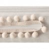 Papel Pintado T79 01 pom pom braid snow - VILLANOVA