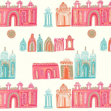 Papel Pintado W570-01 PINK CITY - VILLANOVA