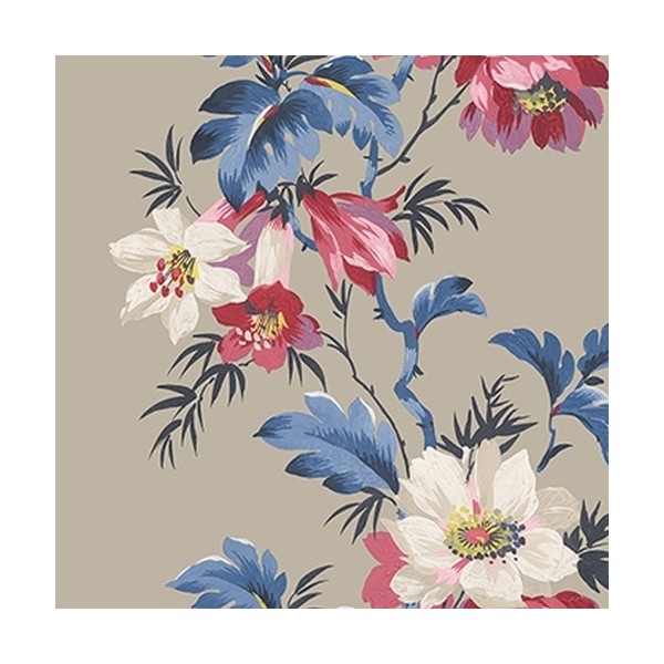 Papel Pintado TP81601 FLOWER STRIPE - WALLQUEST Papel Pintado TP81601 FLOWER STRIPE - WALLQUEST