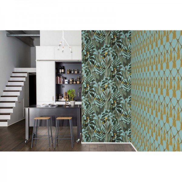 Papel Pintado R15731 YELLOW BIRD - REBEL WALLS