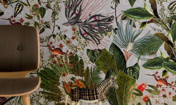 Papel Pintado Menagerie of Extinct MO2073 - Arte