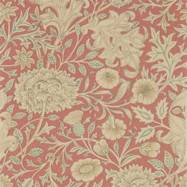 Papel Pintado Double Bough 216683 Carmine Red - MORRIS CO